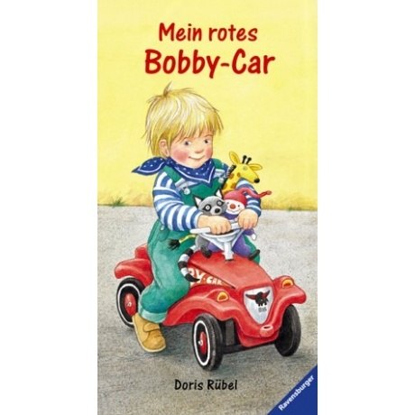 Mein rotes Bobby-Car