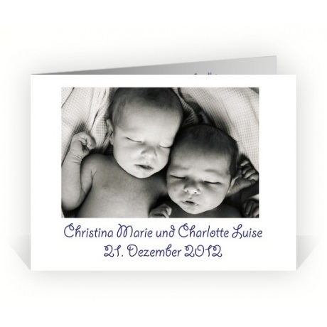baby-cards.de Zwillinge