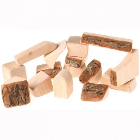 Waldorfklötze "natur"