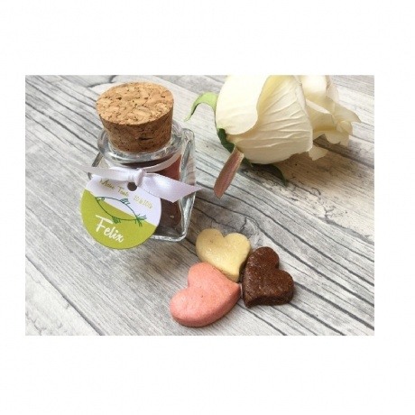 Gastgeschenke Taufe-Korkenglas 50 ml