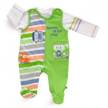 Jersey Strampler-Set Campers