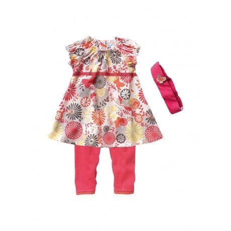 Set "Kleid, Leggings und Haarband"