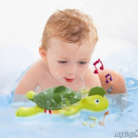 Singende Schildkröte "Plantschi"