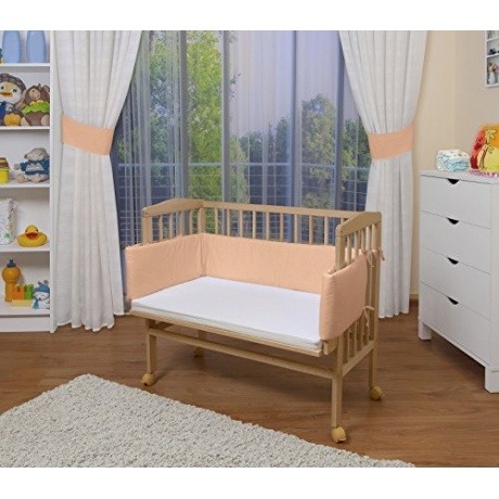 Baby Beistellbett mit Matratze und Nestchen