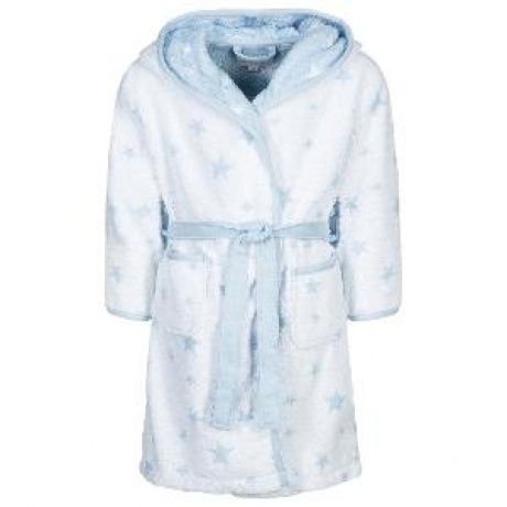Bademantel light blue