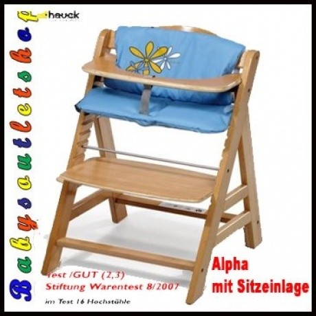 Hauck Alpha mit Sitzeinlage