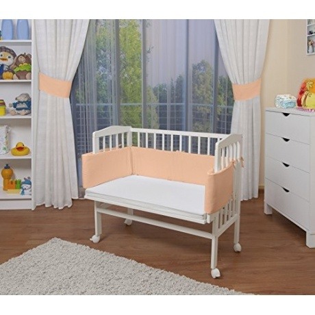 Baby Beistellbett mit Matratze und Nestchen