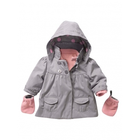 2-in-1-Winterjacke für Mädchen