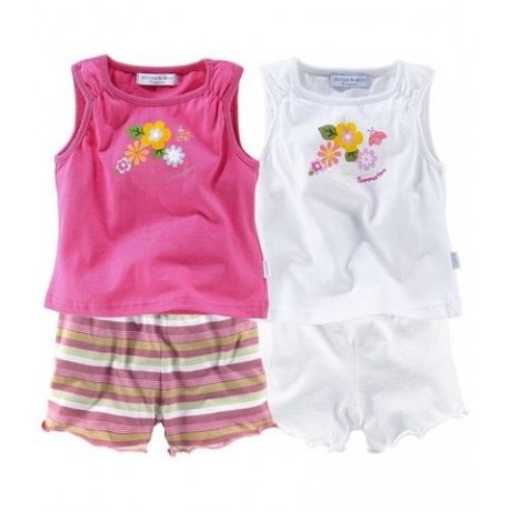 Shirts und Shorts (Set, 4-tlg.)