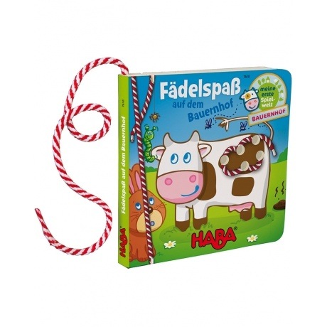 Fädelbuch - Fädelspaß auf dem Bauernhof