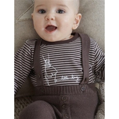 Jungen-Set aus Shirt und Hose mit Fuß