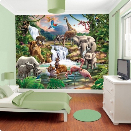 Fototapete "Dschungel Safari"