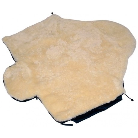 Kinderwagen-Fußsack aus Lammfell