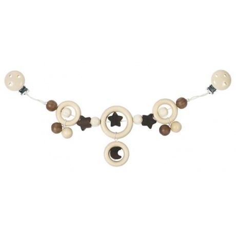 Kinderwagenkette "Mond und Sterne"