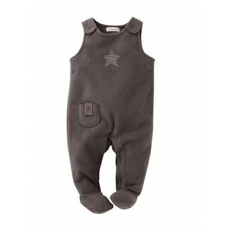 Fleece-Overall mit Fuß für Babys
