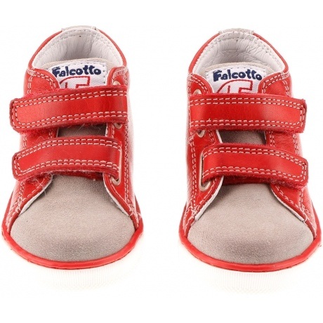 Halbschuhe bunt mit Klettverschluss