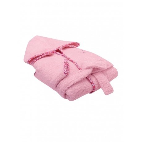 Kapuzenbademantel aus Frottee