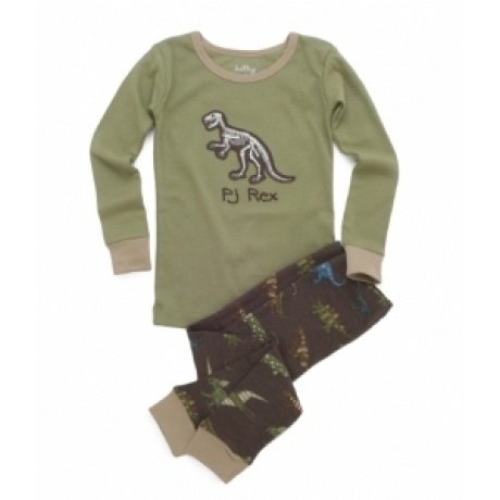 Jungen Langarm-Schlafanzug Dinosaurier