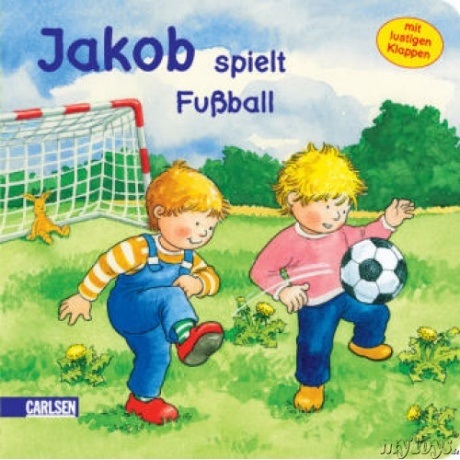 Bilderbuch "Jakob spielt Fußball"
