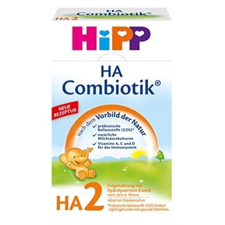 Hipp HA2 Combiotik Folgenahrung - ab dem 6. Monat, 8er Pack (8 x 500g)