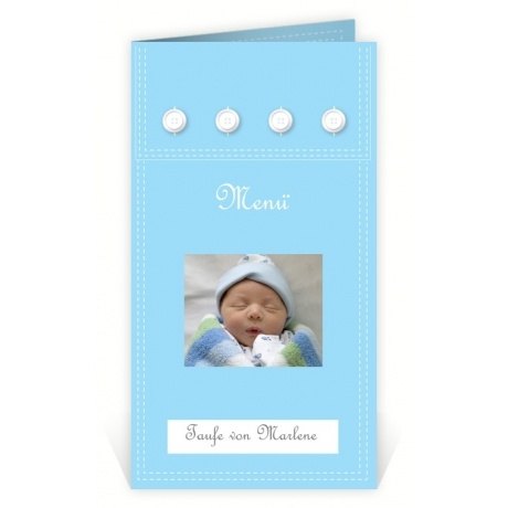 baby-cards.de Menükarte