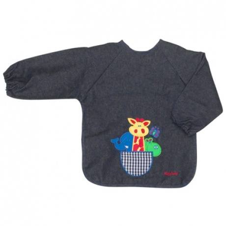 Jeans Lätzchen mit Arm Jeans Lätzchen mit Arm