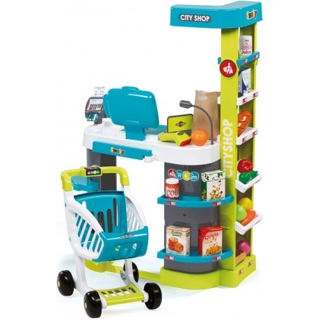 Smoby City Shop mit Einkaufswagen kaufen – Tests & Bewertungen