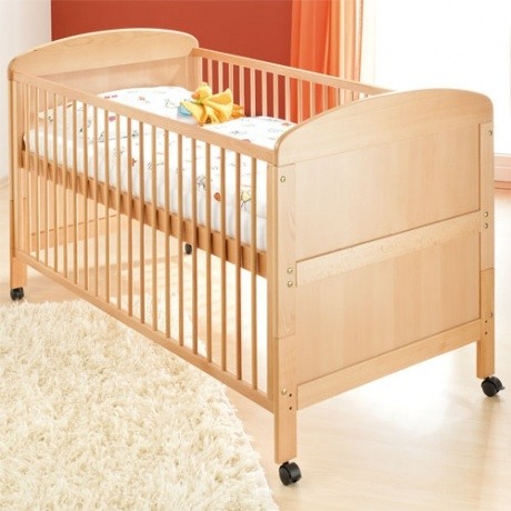 Babybett mit Rollen
