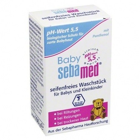 Seifenfreies Waschstück "Baby Sebamed"