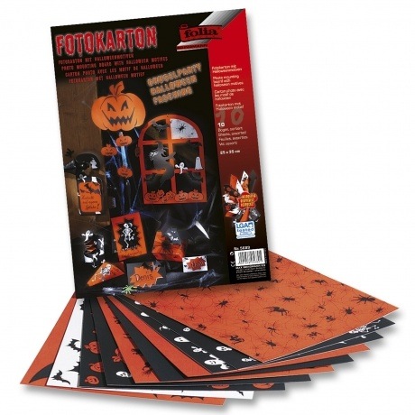 Halloweenmotivkarton