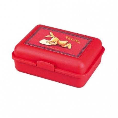 Felix Brotdose mit variabler Trennwand in rot Felix Brotdose mit variabler Trennwand in rot