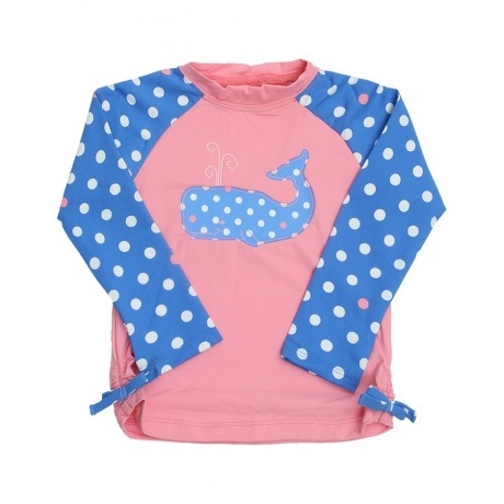 Langarm-Badeshirt WHALE