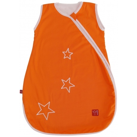 Sommer-Schlafsack "Star Sidezip  orange"