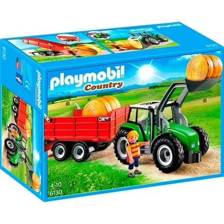 Playmobil Traktor / Anhänger