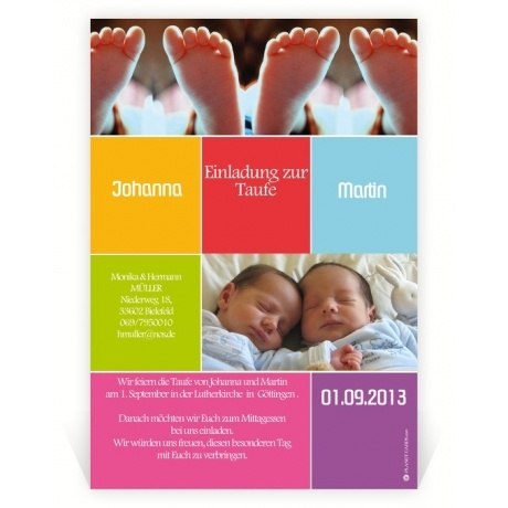 baby-cards.de Zwillinge
