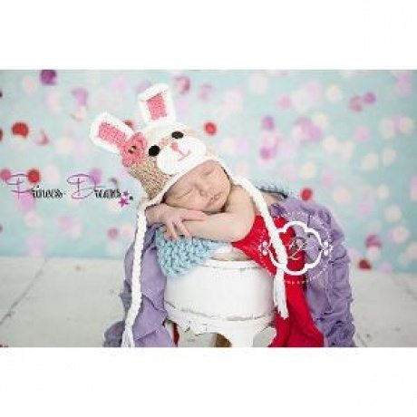 Häschen Fotoshooting Baby Mütze