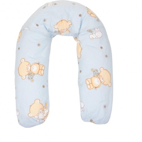 Stillkissen "Blumenbär" mit EPS-Perlen