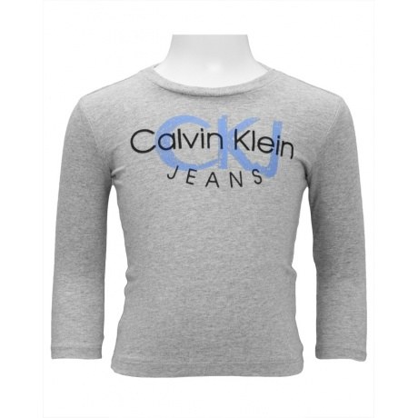 Langarmshirt mit CKJ Logo Langarmshirt mit CKJ Logo