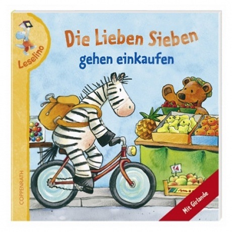 Coppenrath Verlag Leselino – Die Lieben Sieben gehen einkaufen