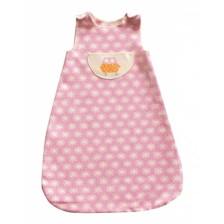 Flanell-Schlafsack Eule