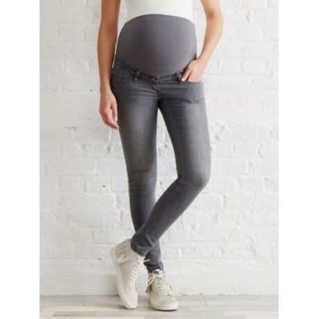 Umstands-Jeans Slim-Fit grau