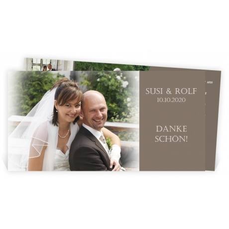 Dankeskarte Hochzeit