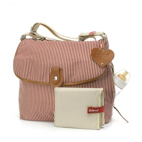 Wickeltasche "Satchel Stripe"
