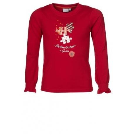 Langarmshirt mit Puzzlemotiv