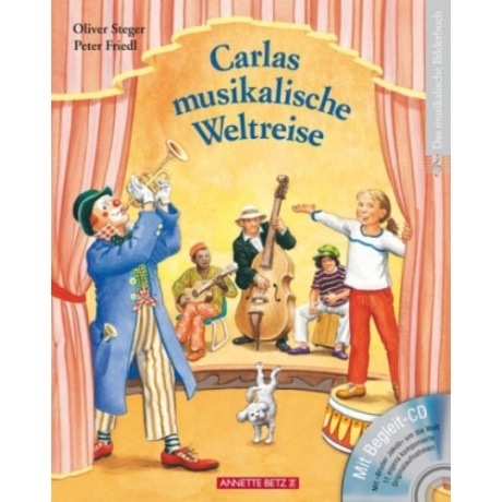 BENJAMIN BLÜMCHEN Carlas musikalische Weltreise (mit Audio-CD)