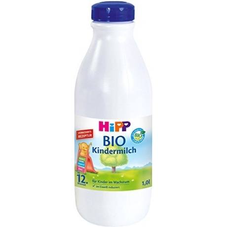 Hipp Bio Kindermilch trinkfertig - ab dem 12. Monat, 6er Pack (6 x 1 Liter)