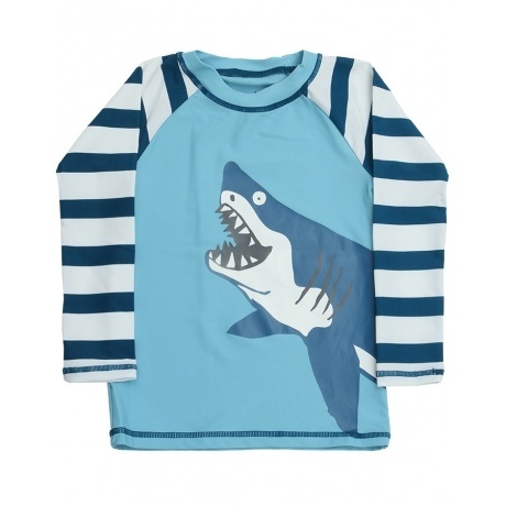 Langarm-Badeshirt LOTS OF SHARKS