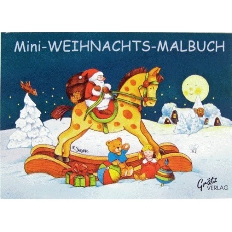 Mini Weihnachts Malbuch 4