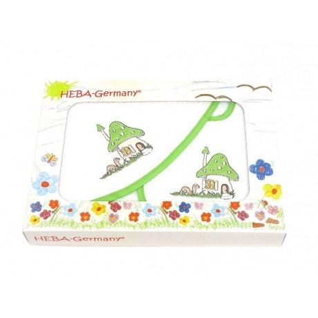 Badetuch und Latz "Pilzhäuschen"