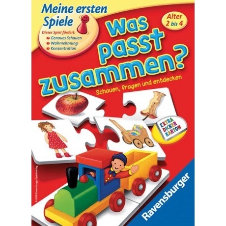 Lustige Kinderspiele "Was passt zusammen?"